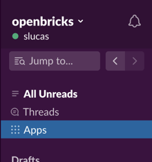 Click on apps